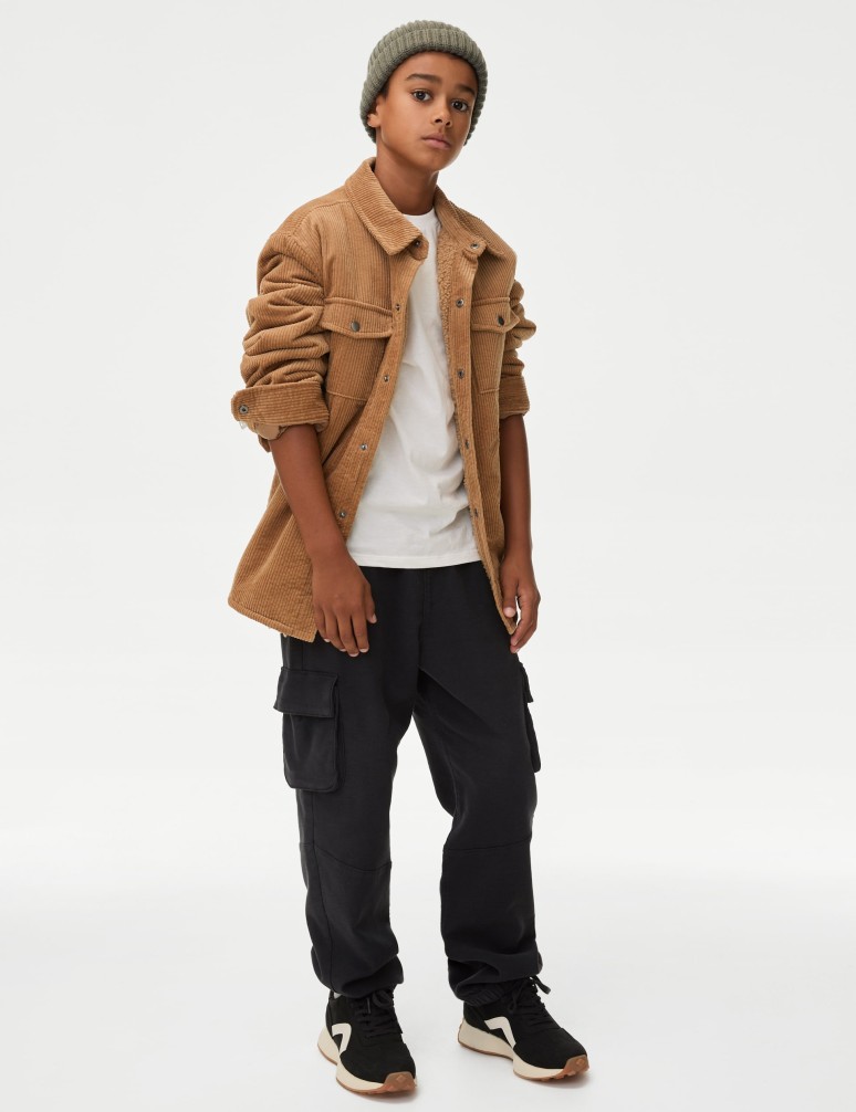 Cotton Rich Cargo Trousers (6-16 Yrs)