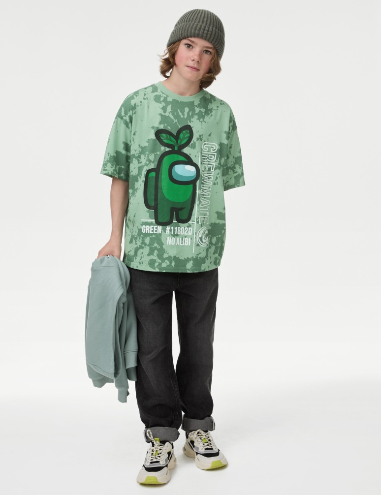 Pure Cotton Among Us™ Tie Dye T-Shirt (6-16 Yrs)