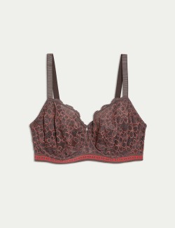 Cleo Lace Wired Balcony Bra (F-H)