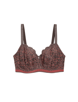 Cleo Lace Wired Balcony Bra (F-H)