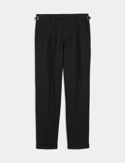 Tailored Fit Twill Trousers