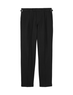 Tailored Fit Twill Trousers