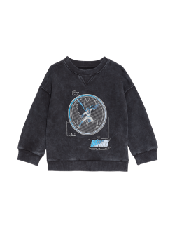 Cotton Rich Batman™ Sweatshirt (2-8 Yrs)