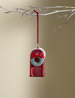 Red Postbox Hanging Decoration