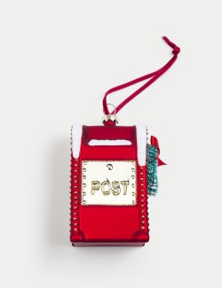 Red Postbox Hanging Decoration