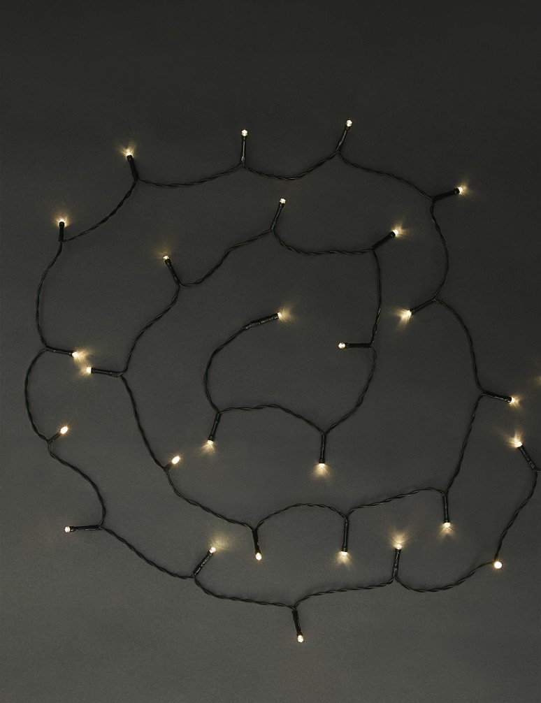 100 LED Warm White String Lights