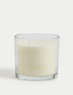 Mandarin Clove & Cinnamon Scented Candle