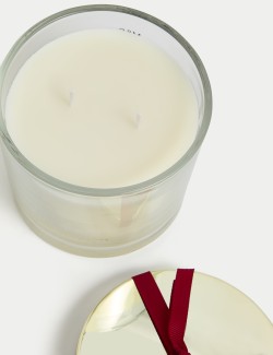 Mandarin Clove & Cinnamon Scented Candle