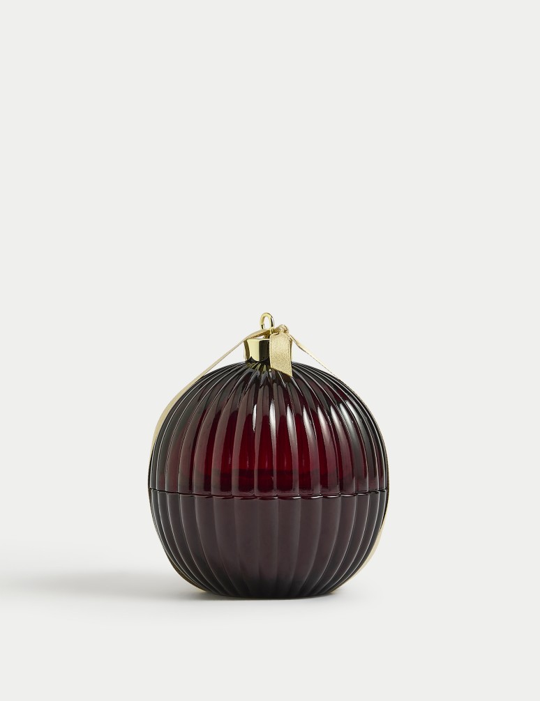 Mandarin, Clove & Cinnamon Bauble Candle