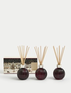 Set of 3 Christmas Diffusers Gift Set