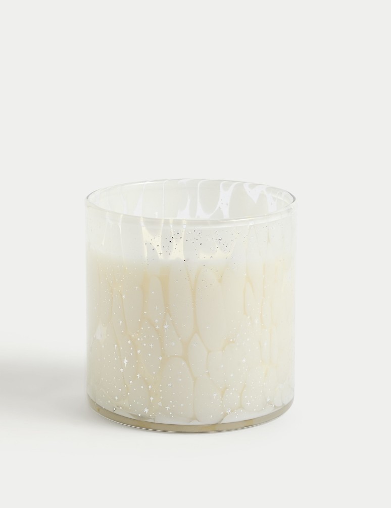 Frankincense & Myrrh Confetti Glass Scented Candle