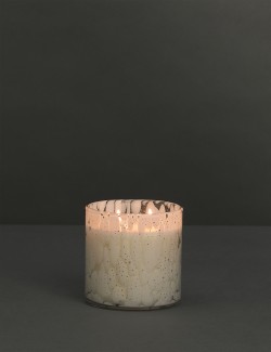 Frankincense & Myrrh Confetti Glass Scented Candle