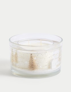 Christmas 2 Wick Light Up Candle