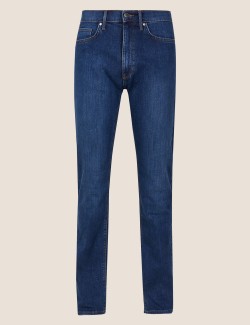 Straight Fit Stretch Jeans