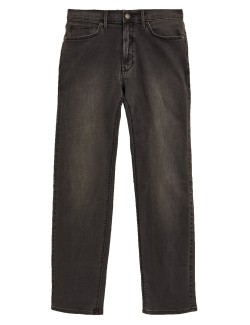 Straight Fit Stretch Jeans