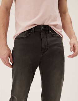 Straight Fit Stretch Jeans