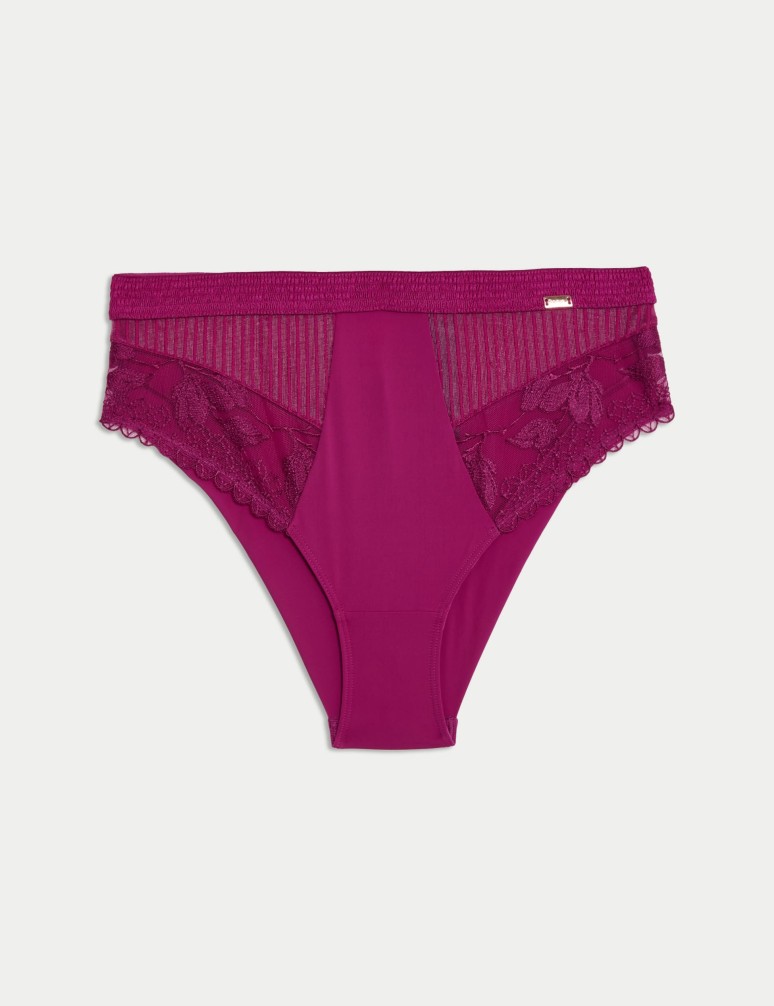 Jasmine High Waisted Brazilian Knickers