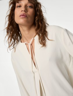 Tie Neck Blouse