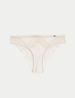 Silk & Lace Brazilian Knickers