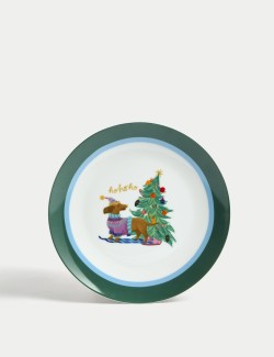 Set of 4 Christmas Side Plates