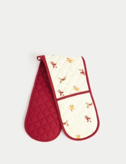 Festive Double Oven Glove