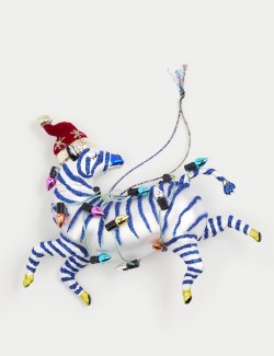 Party Zebra Hanging Decoration