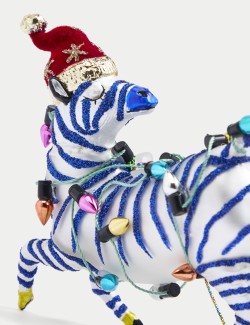 Party Zebra Hanging Decoration