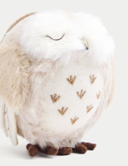 Fluffy Owl Hanging Decoration