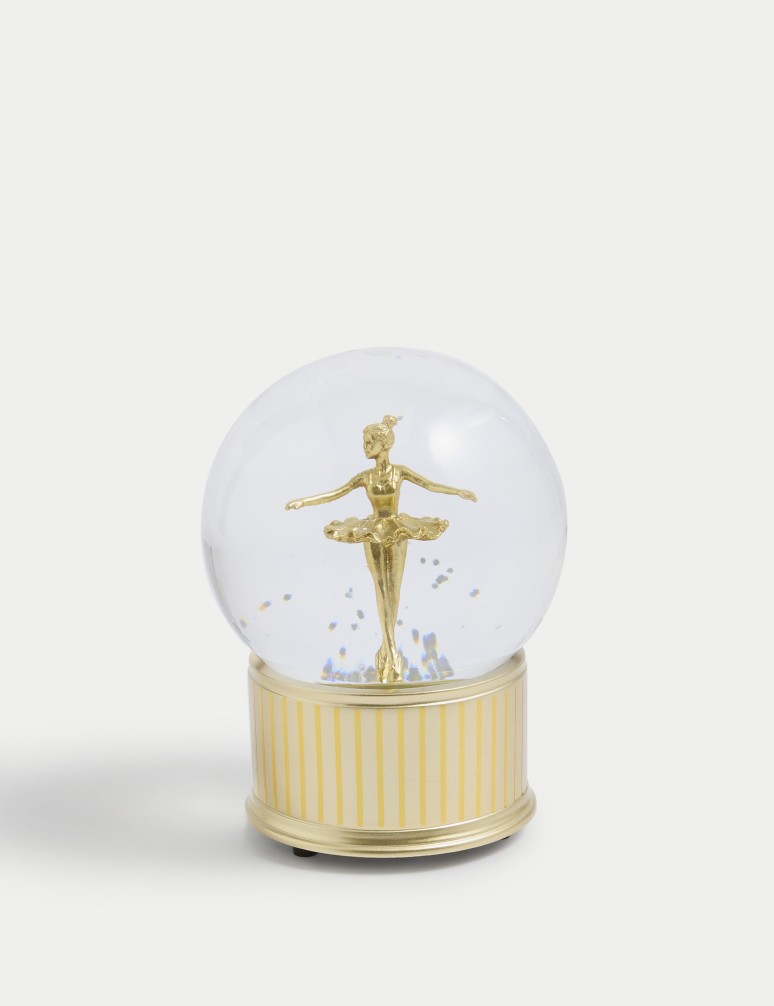 Musical Rotating Ballerina Snow Globe