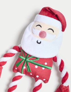 Santa Rope Pet Toy