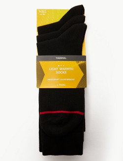 3pk Light Warmth Thermal Socks