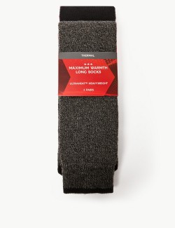 2pk Maximum Warmth Thermal Socks