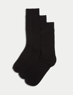 3pk Gentle Grip Socks