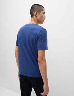 Tričko ke krku z čisté bavlny