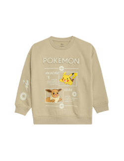 Cotton Rich Pokémon™ Sweatshirt (2-8 Yrs)