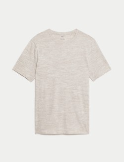 Tričko ke krku z čisté bavlny