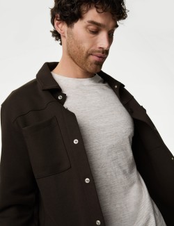 Tričko ke krku z čisté bavlny