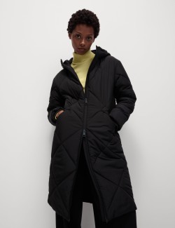 Thermowarmth™ Diamond Quilted Padded Coat