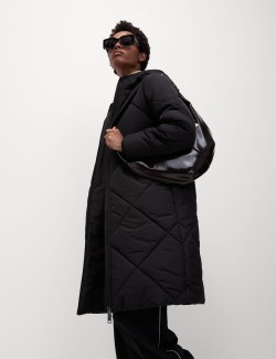 Thermowarmth™ Diamond Quilted Padded Coat