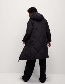 Thermowarmth™ Diamond Quilted Padded Coat