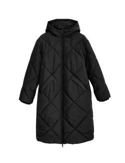 Thermowarmth™ Diamond Quilted Padded Coat