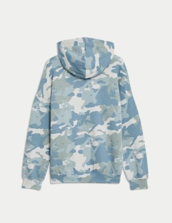 Cotton Rich Camouflage Hoodie (6-16 Yrs)