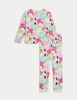 Pure Cotton Squishmallows Pyjamas (5-16 Yrs)