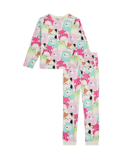 Pure Cotton Squishmallows Pyjamas (5-16 Yrs)