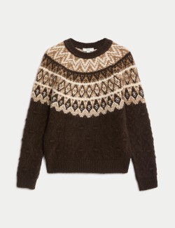 Fairisle Crew Neck Jumper