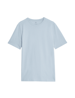 Tričko ke krku z čisté bavlny