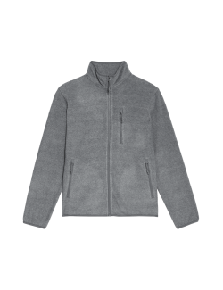 Zip Up Funnel Neck Micro Fleece