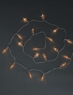 20 Confetti Star Battery String Lights