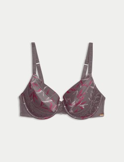 Mimosa Silk & Lace Wired Full Cup Bra (A-E)