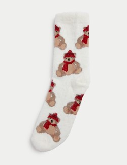 Spencer Bear™ Slipper Socks